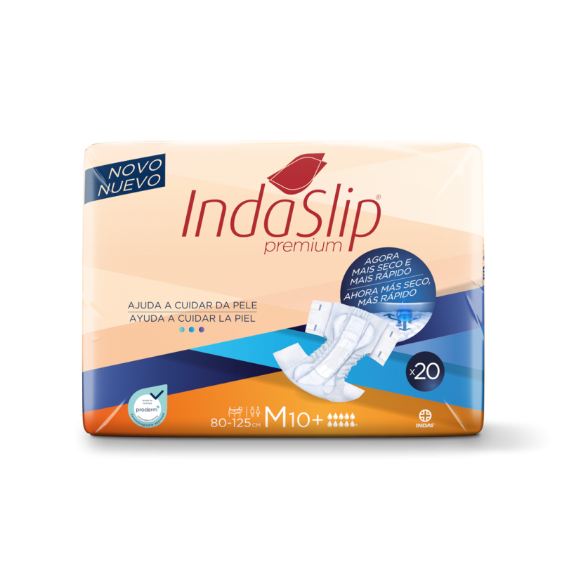 IndaSlip Premium M10+—Kalhotky zalepovací absorpční, 20ks