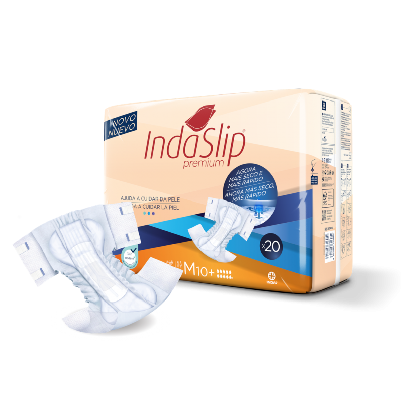 IndaSlip Premium M10+—Kalhotky zalepovací absorpční, 20ks