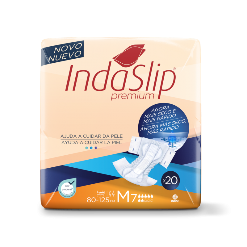 IndaSlip Premium M7—Kalhotky zalepovací absorpční, 20ks