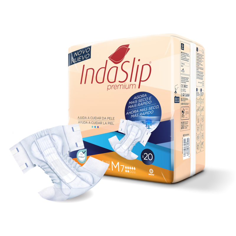 IndaSlip Premium M7—Kalhotky zalepovací absorpční, 20ks