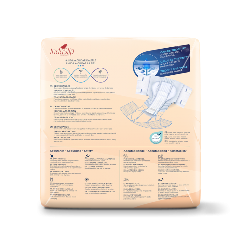 IndaSlip Premium M8—Kalhotky zalepovací absorpční, 20ks