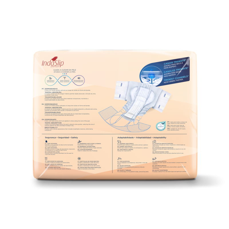 IndaSlip Premium XL10+—Kalhotky zalepovací absorpční, 20ks