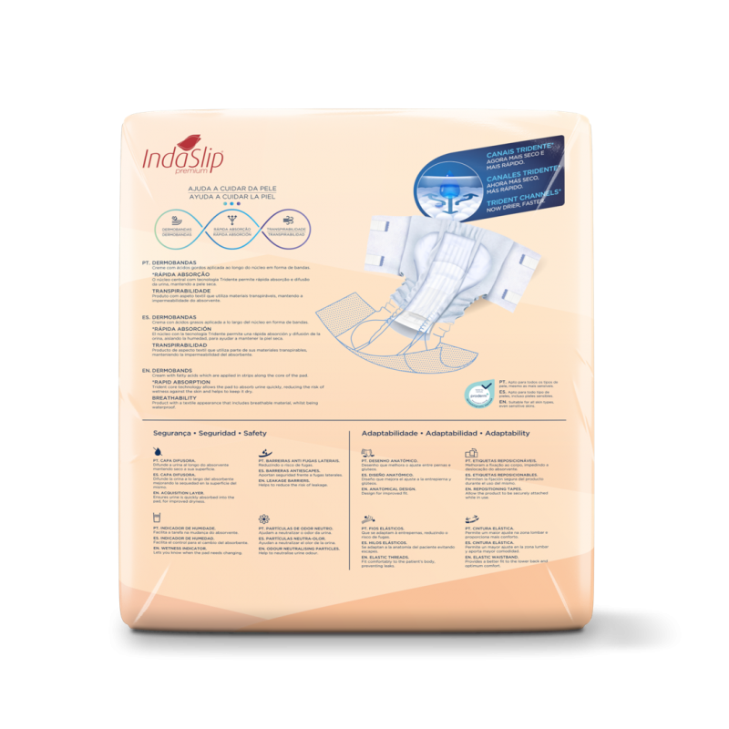 IndaSlip Premium XL9—Kalhotky zalepovací absorpční, 20ks