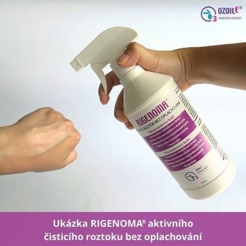 RIGENOMA čistící roztok bez oplachování s OZOILE—750 ml