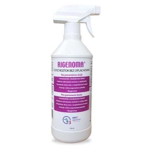 RIGENOMA čistící roztok bez oplachování s OZOILE—750 ml