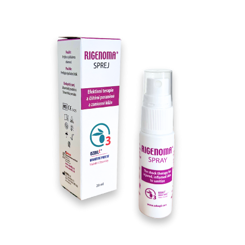 RIGENOMA bioaktivní sprej na rány s OZOILE—20ml