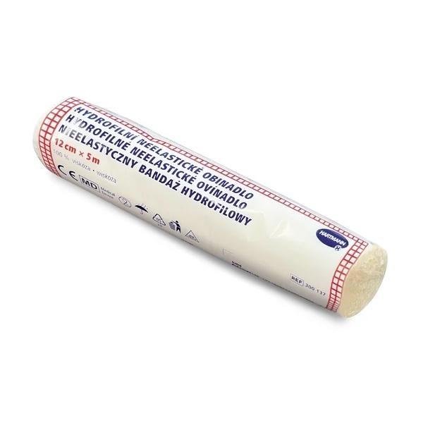Hydrofilní neelastické obinadlo—12cm x 5m, 10ks