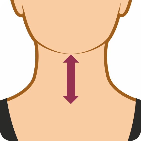 Ortex krční límec s výztuhou 015E - M, 9,5 cm—Krční límec k fixaci krční páteře anatomický s výztuhou z polyethylenu