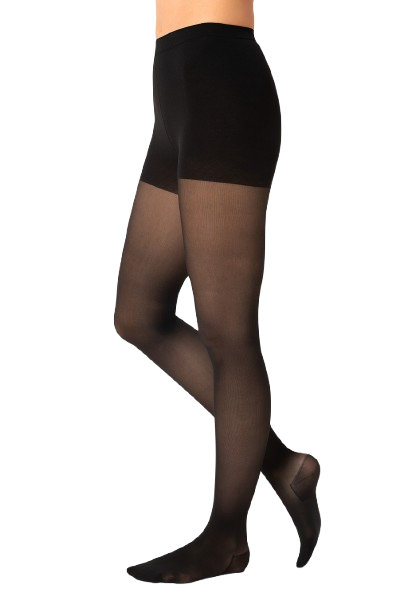 Punčochové kalhoty s lehkou kompresí RELAX PREMIUM—Velikost M, barva black magic