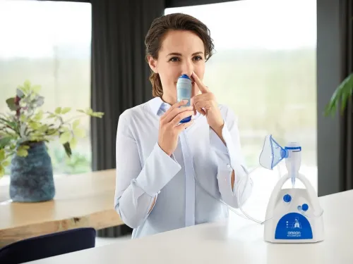 Inhalator s nosni sprchou OMRON A3 Complete—1ks