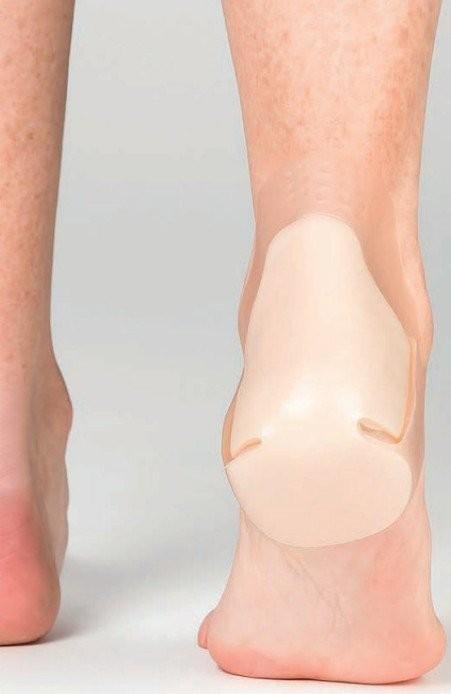 Clevefoam border heel - 25 x 23,5 cm—Nepřilnavé krytí z polyuretanové pěny s adhezivním okrajem - pata, 5 ks