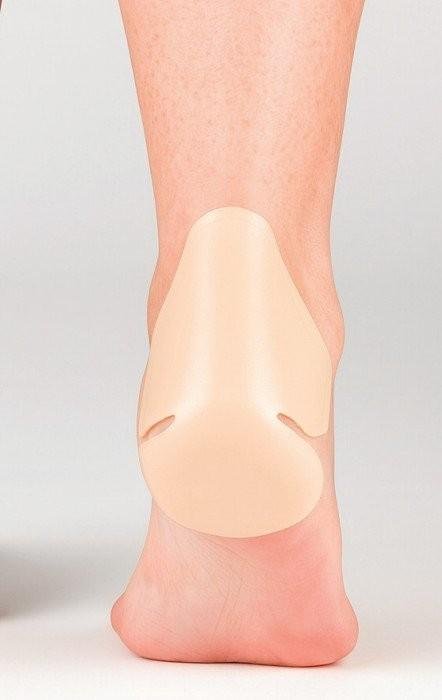 Clevesil border heel - 25 x 23,5 cm—Obvaz z polyur. pěny se silikonovým rozhraním a okrajem - pata, 5 ks