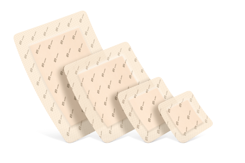 Suprasorb P Sensitive, Border Lite - 5 x 5 cm—10ks