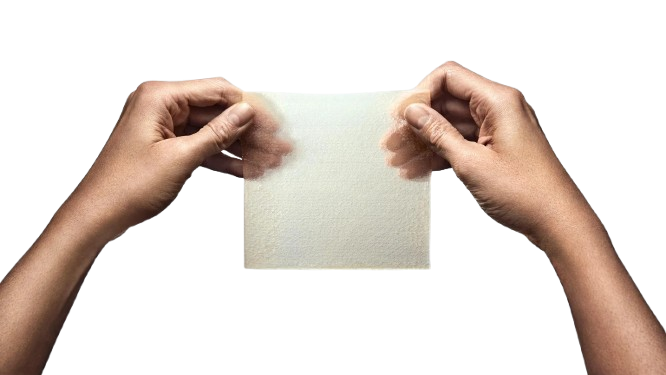 Exufiber Ag+, 5 cm x 5 cm, 10ks—Antimikrobiální absorpční krytí z hydrovlákna