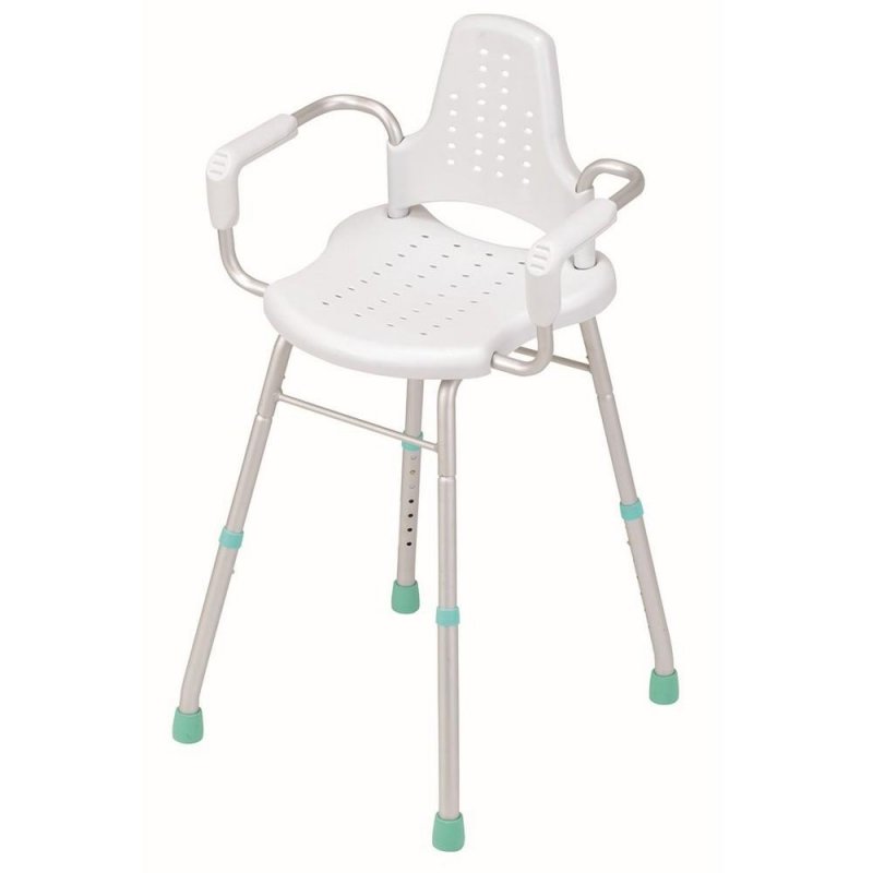 Sedačka do sprchy PRIMA 66173—Bílá