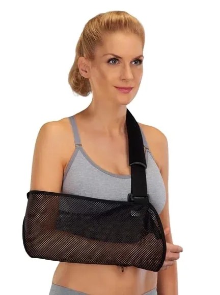 Ortex závěs paže 023A - S—Závěs paže taškového typu s možností zavěšení palce