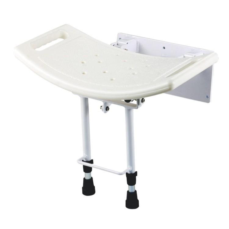 Sedačka do sprchy s výřezem FBL 650282—Bílá