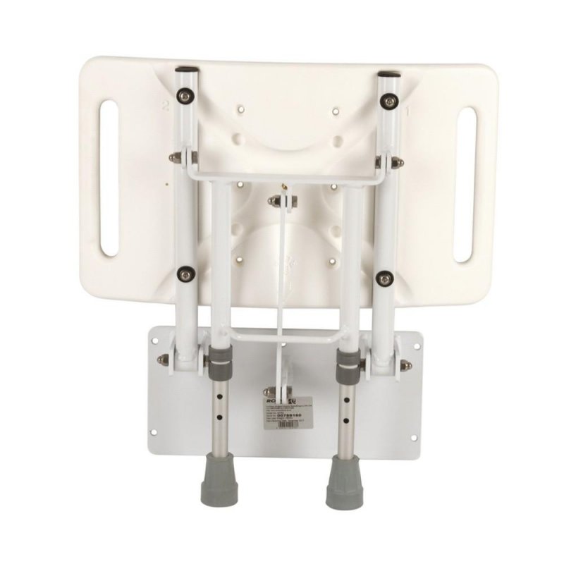Sedačka do sprchy s výřezem FBL 650282—Bílá