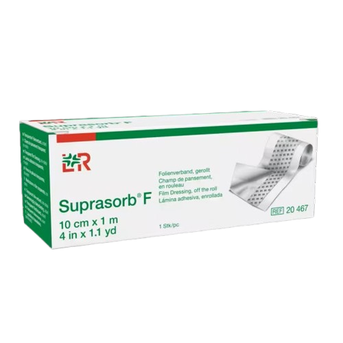 Suprasorb F - 10 cm x 1 m—Krytí samolepící, nesterilní, 1 ks