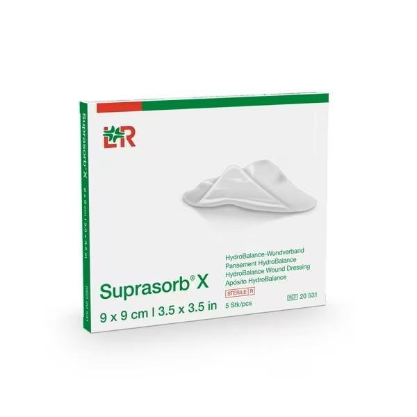 Krytí Hydrobalanční Suprasorb X - 9 x 9 cm—5ks