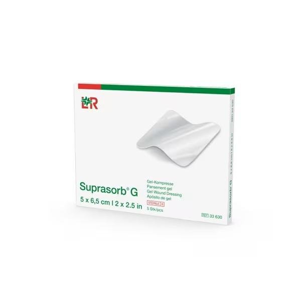 Krytí Hydrogelové Suprasorb G - 5 x 6,5 cm—5ks