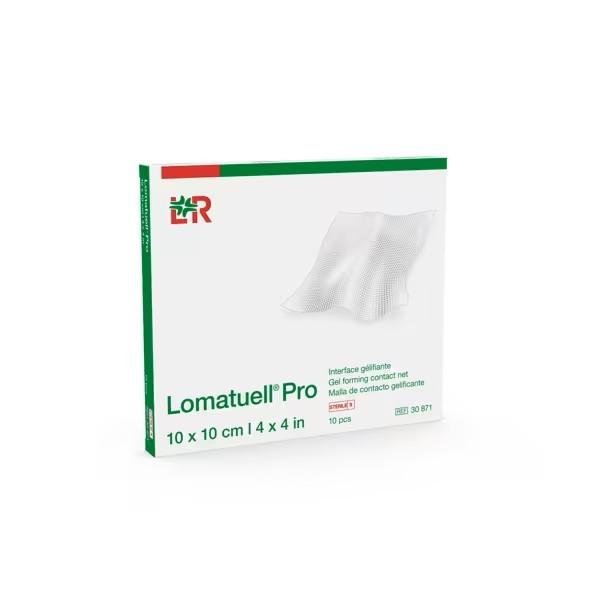 Lomatuell Pro 10 x 10 cm—Sterilní Neadhezivní Hydrokoloidní Krytí, 10 ks