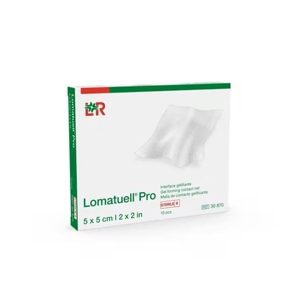 Lomatuell Pro 5 x 5 cm—Sterilní Neadhezivní Hydrokoloidní Krytí, 10 ks