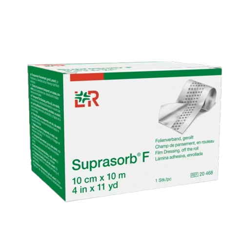 Suprasorb F - 10 cm x 10 m—Krytí samolepící, nesterilní, 1 ks