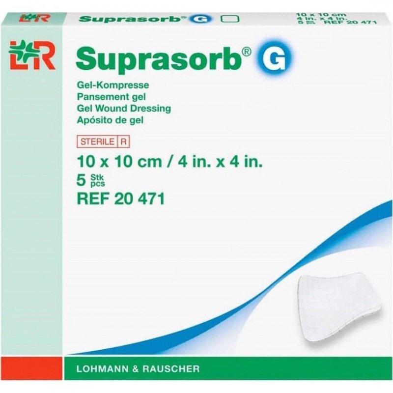 Krytí Hydrogelové Suprasorb G  - 20 x 20 cm—3 ks