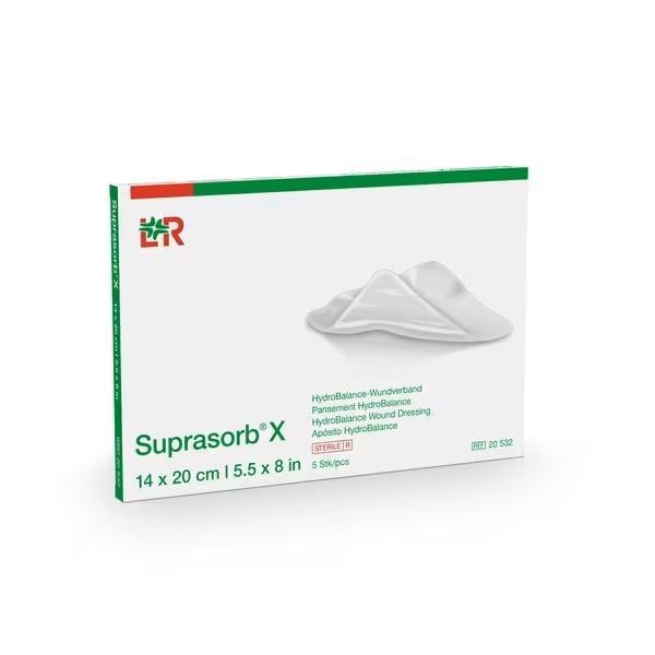 Suprasorb X Sterilní, 14 x 20 cm—Hydrobalanční krytí