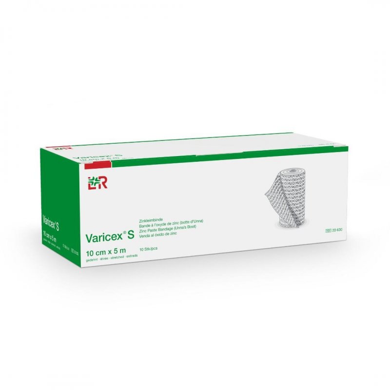Varicex S - 10 cm x 5 m—Zinkoklihové obinadlo stretch