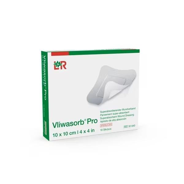 Vliwasorb Pro - 10 cm x 10 cm—10 ks