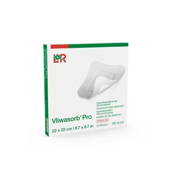 Vliwasorb Pro - 22 x 22 cm—10 ks