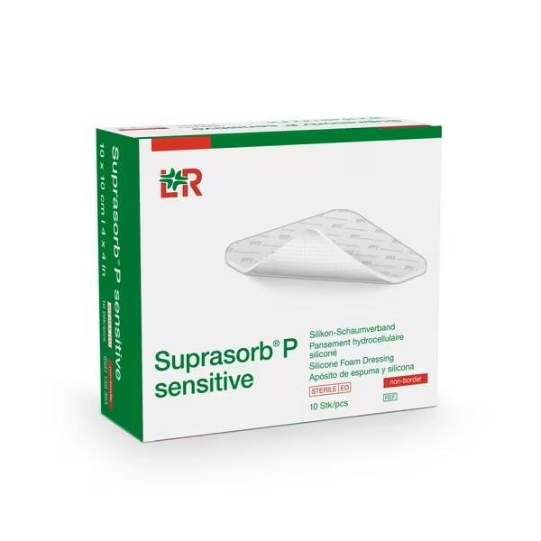 Suprasorb P Sensitive, Border - 20 x 20 cm—10ks