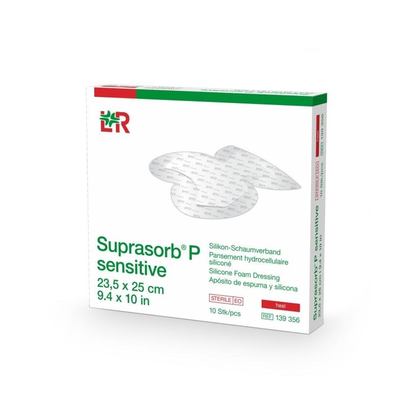 Suprasorb P Sensitive, Heel - 25 x 23,5 cm—10ks