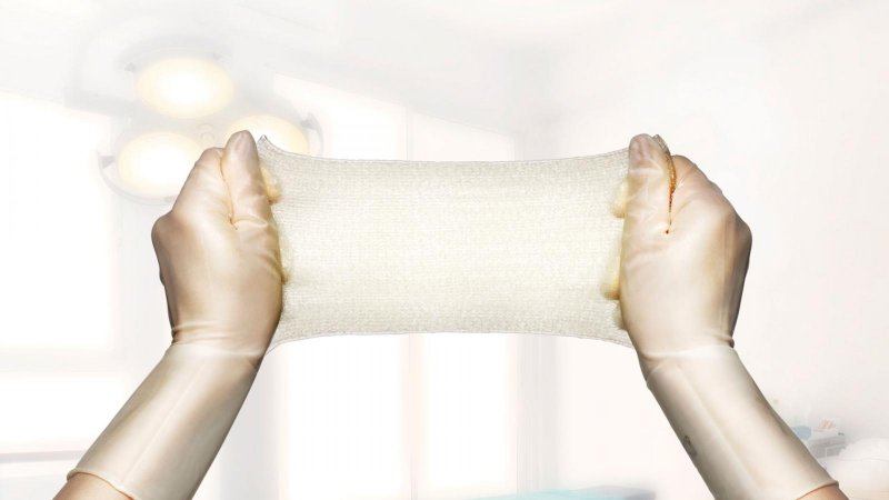 Exufiber - 1 x 45 cm, 5 ks—Vysoce absorpční krytí z hydrovlákna