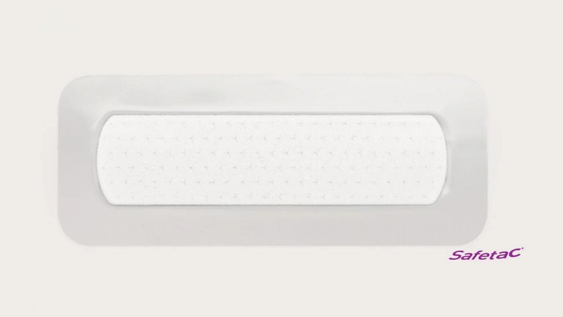 Mepilex Border Post-Op - 10 x 35 cm, 5 ks—Pooperační chirurgické krytí se superabsorpčním jádrem