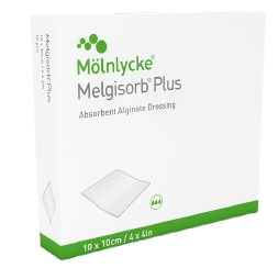 Melgisorb Plus - 10 x 20 cm—Alginátové krytí, 10 ks