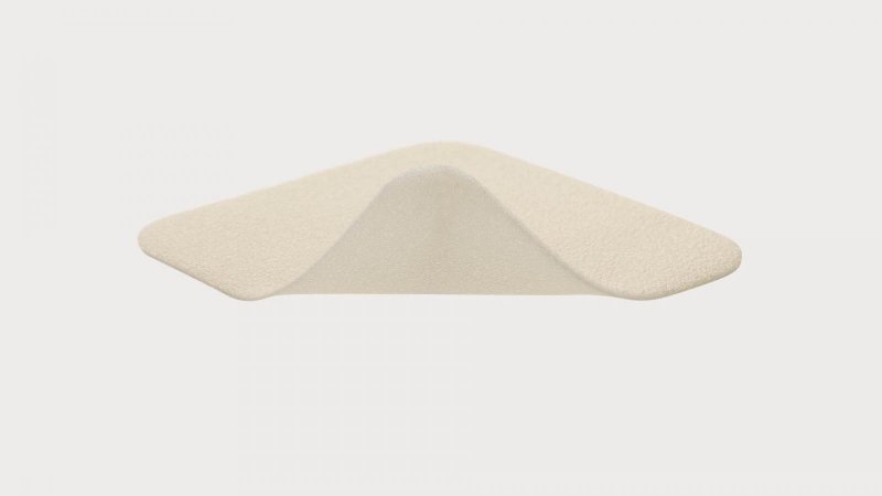 Mepilex Lite - 6 x 8,5 cm—Tenké absorpční pěnové krytí se silikonovou vrstvou safetac, 5 ks