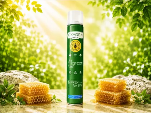 Inhalační Kyslík O2 - Propolis—Bez masky