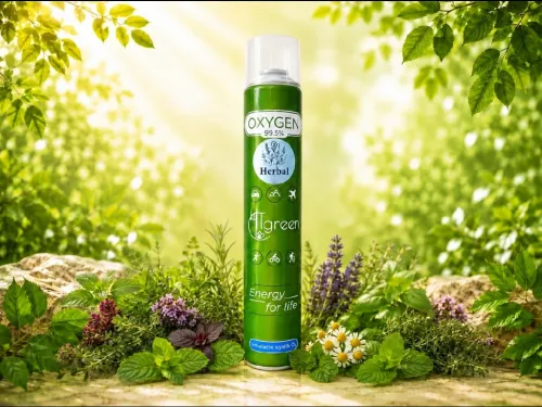Inhalační Kyslík O2 - Herbal—Bez masky