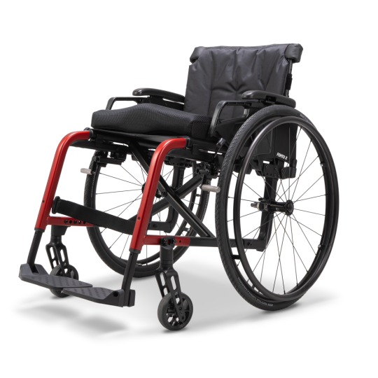 Aktivní invalidní vozík FEMTO X 1.185—Se skládacím rámem