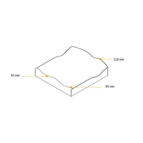 Antidekubitní sedák Netti Precision 2—Rozměr 35 x 40 cm