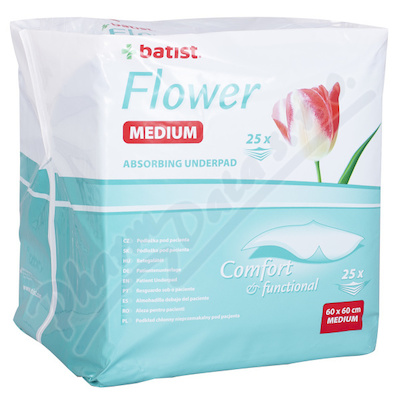 FLOWER podložka pod pacienta medium 60x60cm—25ks