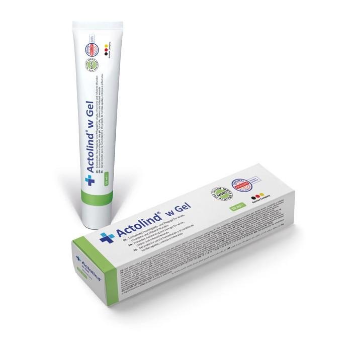Actolind w Gel—Hydrogel pro urychlení hojení ran a odstranění biofilmu - 50 ml