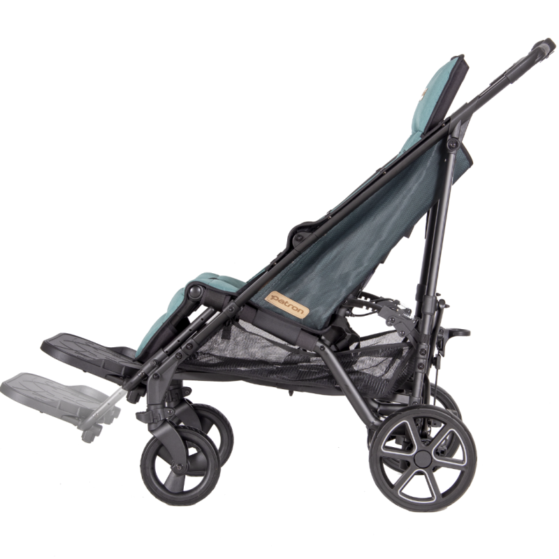 Dětský rehabilitační kočárek Piper Comfort—Barva: G21 - šedočerná