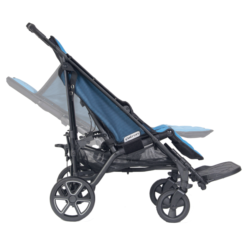 Dětský rehabilitační kočárek Piper Comfort—Barva: G21 - šedočerná