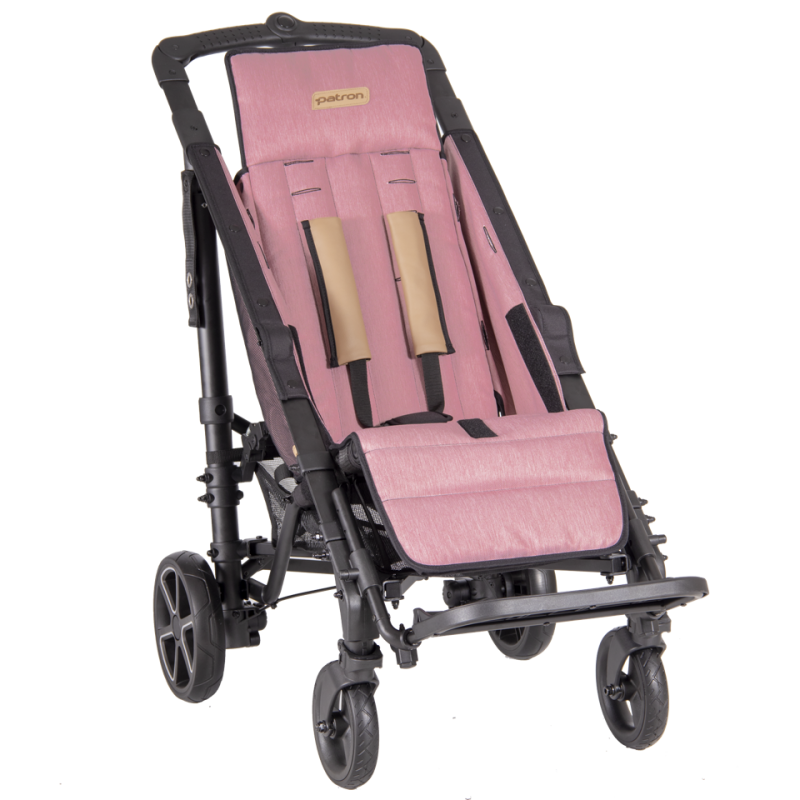 Dětský rehabilitační kočárek Piper Comfort—Barva: G22 - starorůžová