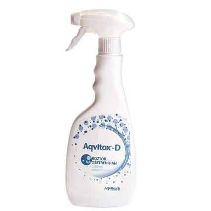 AQVITOX D roztok na oš.ran rozprašovačem—500ml