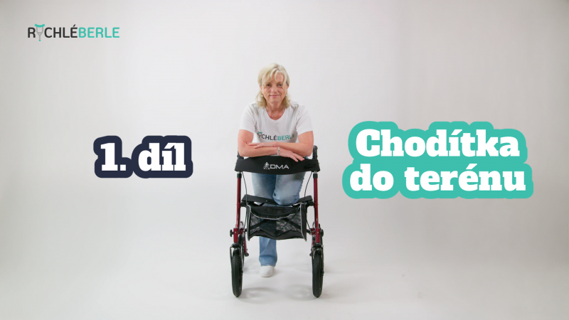 Jak správně vybrat chodítko? 1. díl – Terénní chodítka